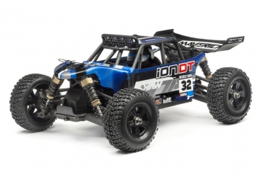 DESERT TRUCK PAINTED BODY BLUE WITH DECALS ION DT