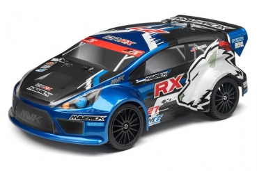 RALLY PAINTED BODY BLUE WITH DECALS (ION RX)