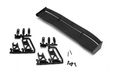 Gt Wing Set (Type E / 10Th Scale / Black)