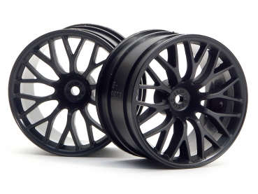 Mesh Wheel 57X35Mm (2.2 In.) Black