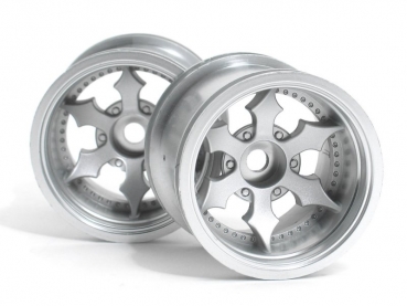 Spike Truck Wheel (Matte Chrome/2Pcs)