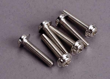 Schrauben, 3x15mm WASHERHEAD MACH