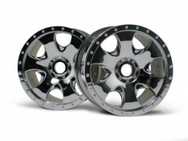 Warlock Wheel Chrome (83X56Mm/2Pcs)