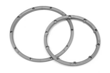 Wheel Bead Lock Rings(Silver/For 2 Wheels)