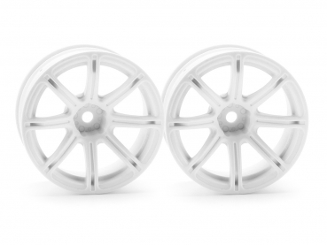 Work Emotion Xc8 Wheel 26Mm White (9Mm Offset)