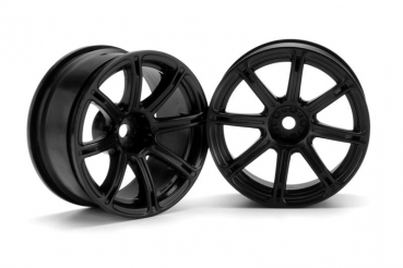 Work Emotion Xc8 Wheel 26Mm Black (6Mm Offset)