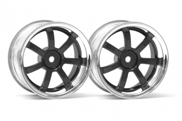 Rays Gram Lights 57S-Pro Chrome/Gunmet 6Mm Offset