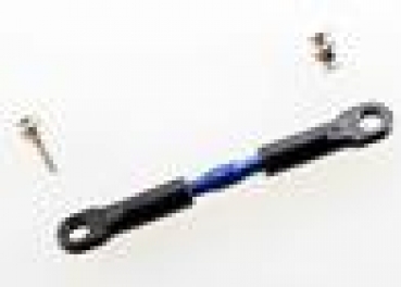 L/R Gewindestange Aluminium blau vorne 69mm