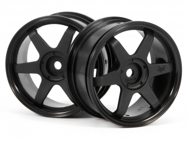 Te37 Wheel 26Mm Black (0Mm Offset)