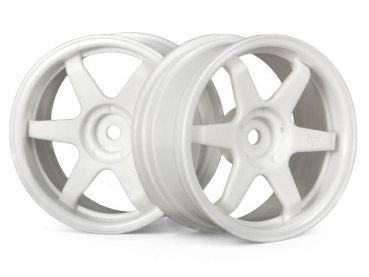 Te37 Wheel 26Mm White(3Mm Offset)