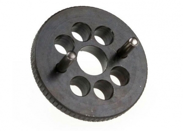 FLYWHEEL, 30MM STEEL (W/PINS)