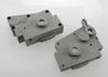 GEARBOX HALVES (GREY) (LEFT &