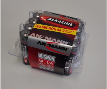 Batterie Box Mignon/AA 1,5V (20)