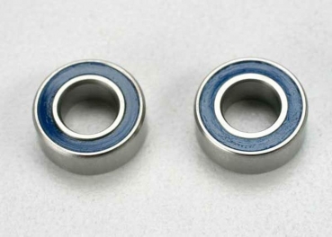 Kugellager 5x10x4mm mit Gummidichtung blau (2)