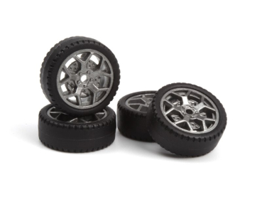 BLACKZON Wheels/Tires Assembled - Drift (4pcs)