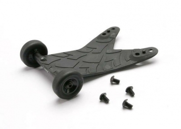 Wheelie Bar/hintere Skidplatte