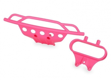 Bumper mit Halter vorne pink