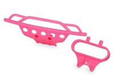 Bumper mit Halter vorne pink