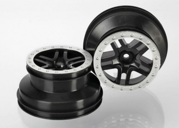 SCT 2.2/3.0 Felgen schwarz/satin-chrom vorne (2)