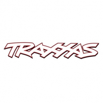 TRAXXAS 8' WHITE VINYL STICKER