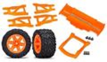 Upgrade Set orange für Rustler 4x4