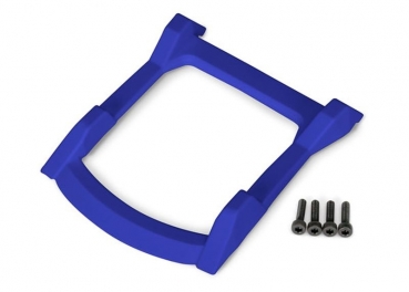 Dach-Skid-Platte blau + Schrauben