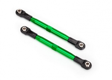L/R Gewindestange Camber 87mm vo/hi Alurohr grün eloxiert