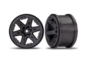 Felgen, Rustler 4X4 2.8 schwarz (2)