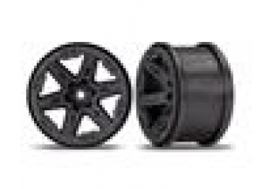 Felgen, Rustler 4X4 2.8 schwarz (2)
