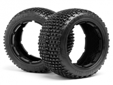 Khaos Tire (White/Baja 5B/Rear/2Pcs)