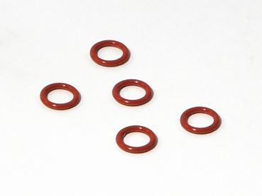 Silikon O-Ring 4.5X6.6mm (Rot/5St)