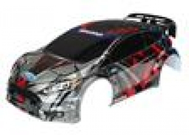 Karosserie Ford Fiesta ST Rally, lackiert + Decals