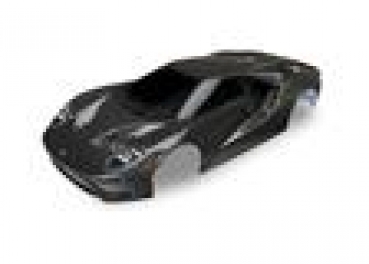 Karosserie Ford GT, schwarz (lackiert + Aufkleber)