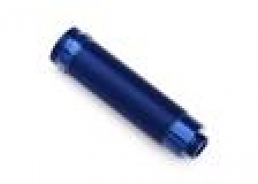 Dämpfergehäuse GTR, 64mm blau Alu vo Gewinde