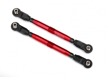 Vorspurstange 7075-T6 Alu rot vorne 102mm (2)