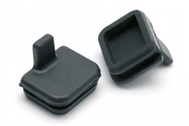 Gummikappe 10X11mm (schwarz)