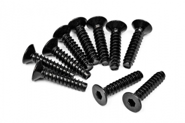 Tp. Flat Head Screw M4X18Mm (Hex Socket/10Pcs)