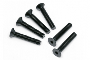 Flat Head Screw M5X30Mm (Hex Socket/6Pcs)