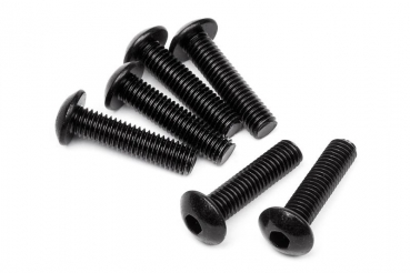 Button Head Screw M5X20Mm (Hex Socket/6Pcs)