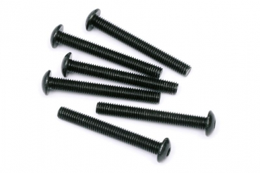 Button Head Screw M5X40Mm (Hex Socket/6Pcs)