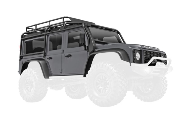 Karosserie TRX-4M Defender silber komplett
