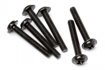 Flanged Screw M3X20Mm (6Pcs)