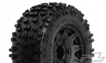 ProLine 2.8 All Terrain/ Raid 6x30 Felge schwarz Wechsel-Ad. Traxxas Elektro vo / Nitro hi