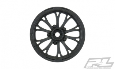 ProLine Pomona Drag Spec 2.2 schwarz 2WD Vorder-Felge (2) Slash 2WD