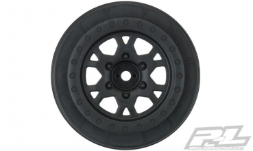 ProLine Impulse Felgen schwarz (2) 2.2/3.0 für2WD Slash hi, 4x4 vo/hi