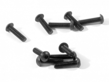 Button Head Screw M3X12Mm (Hex Socket/10 Pcs)