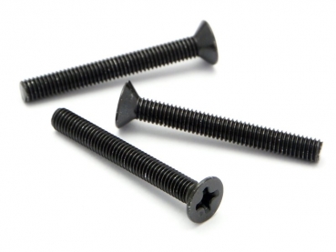 Flat Head Screw M3 X 25Mm (10 Pcs)