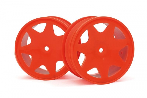 Ultra 7 Wheels Orange 30Mm (2Pcs