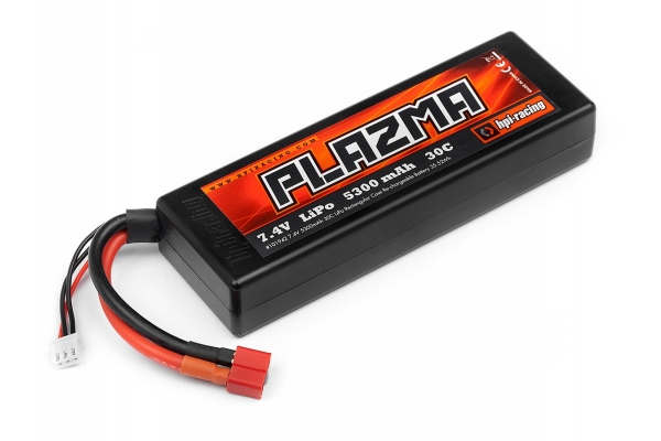 Plazma 7.4V 5300Mah 30C Lipo Hard C. Stick 39.2