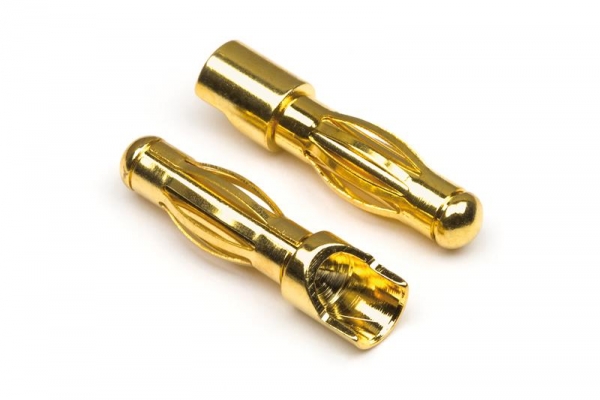 Male Gold Plated Connector (1 Pr)